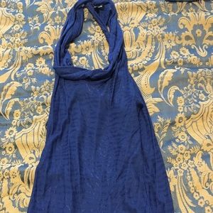 Halter/cowl neck bebe top